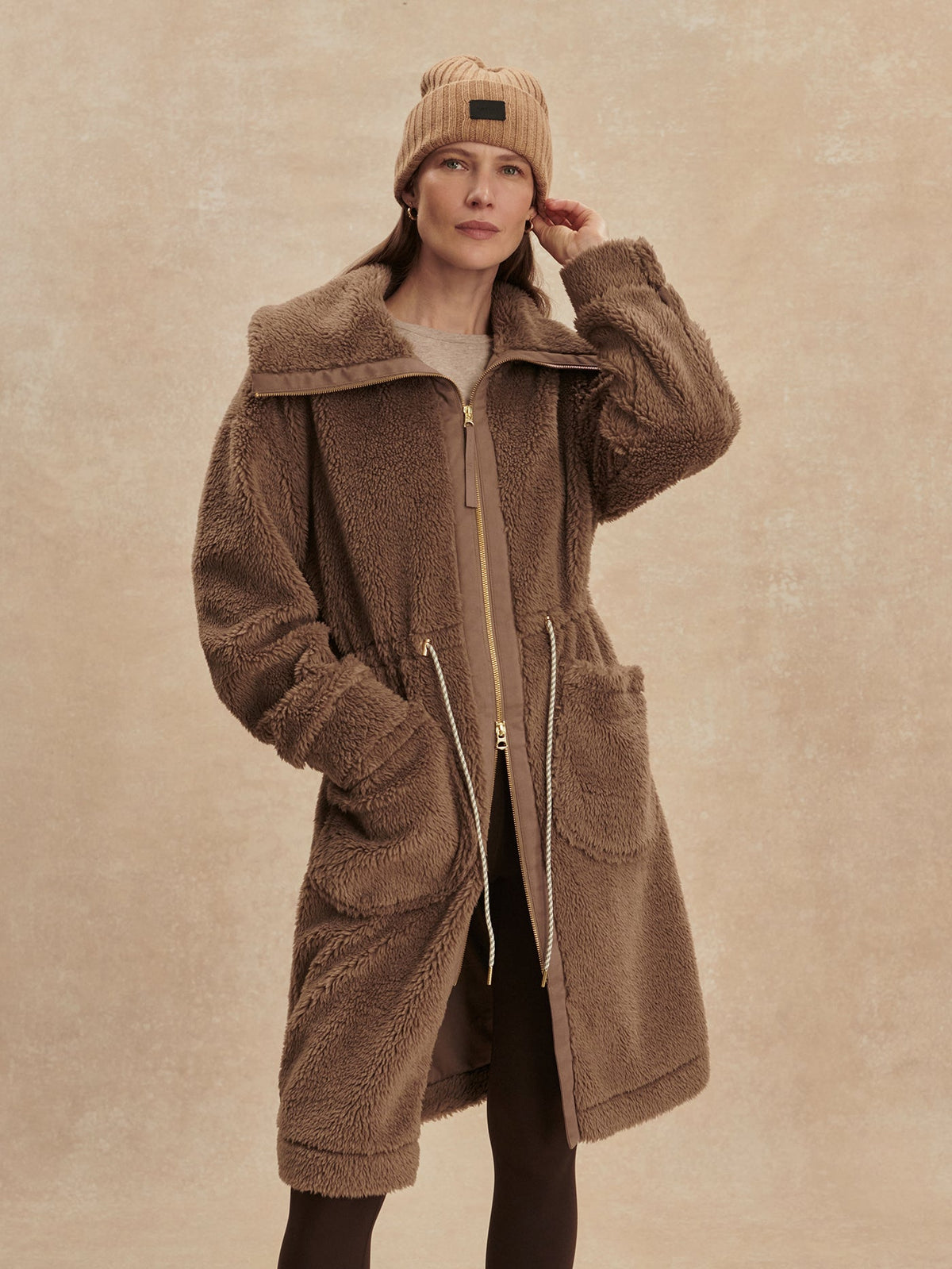 Varley Latest - Logan Sherpa Coat