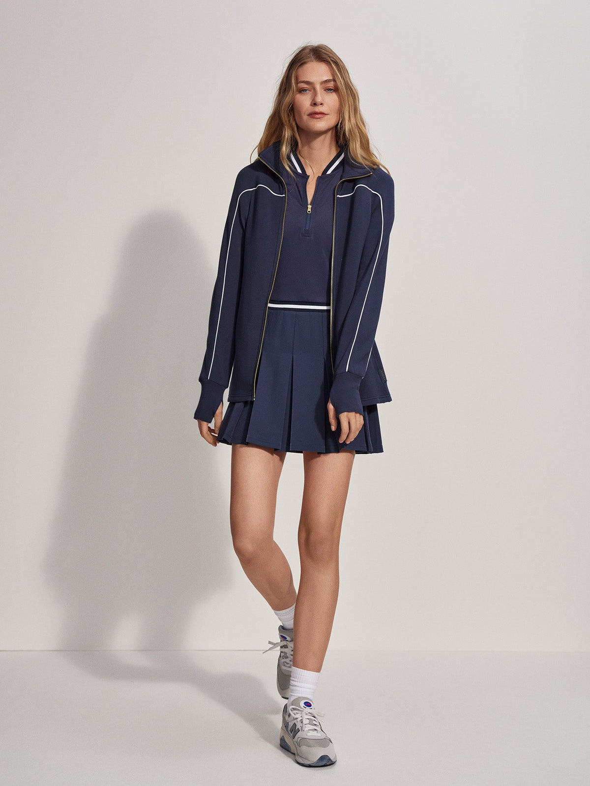 Varley Hot Sale - Palmdale Zip-Through Active Sweatshirt | VARLEY US