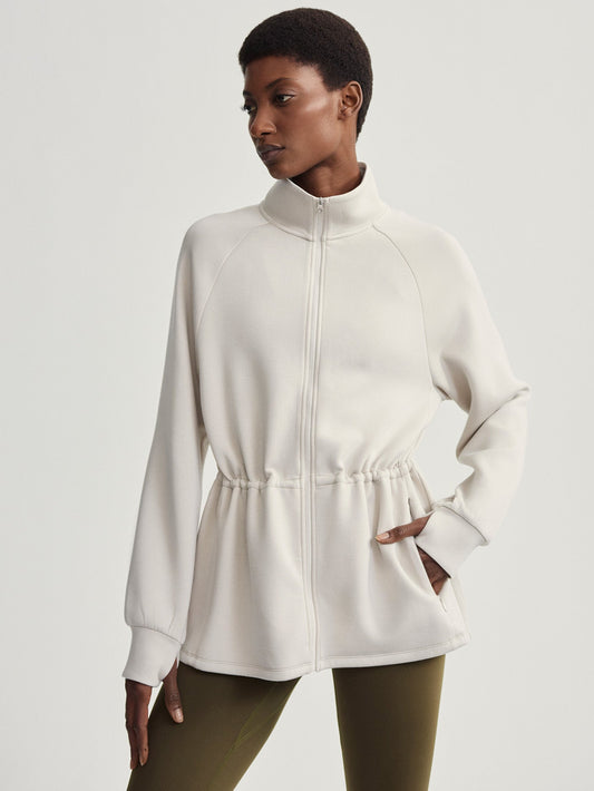 Varley Popular - Ailsa Zip-Through Active Sweatshirt