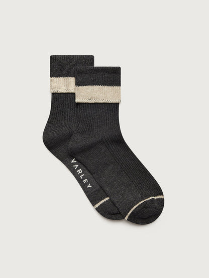 Varley Trending - Kerry Plush Roll Top Sock | VARLEY US