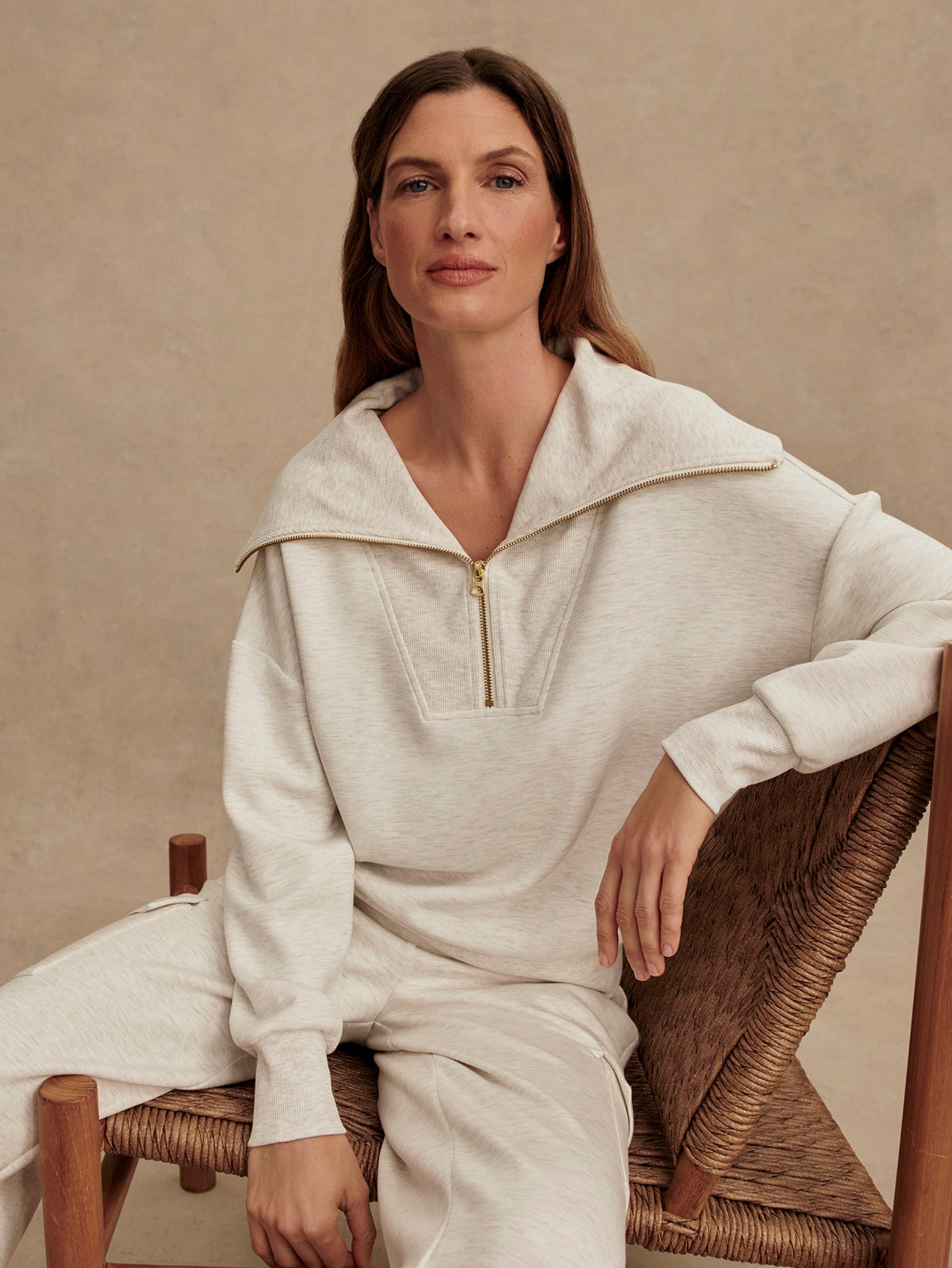 Varley Latest - Catherine Half Zip Sweat