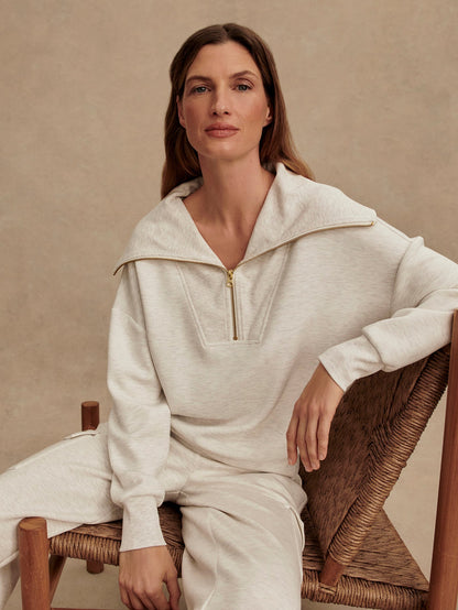 Varley Latest - Catherine Half Zip Sweat