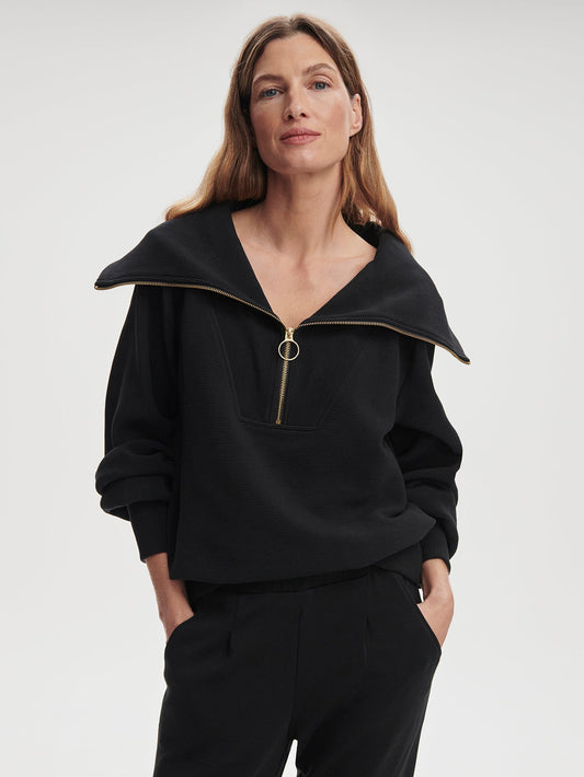 Varley Best Price - Vine Pullover | Ottoman Rib Half-Zip Pullover