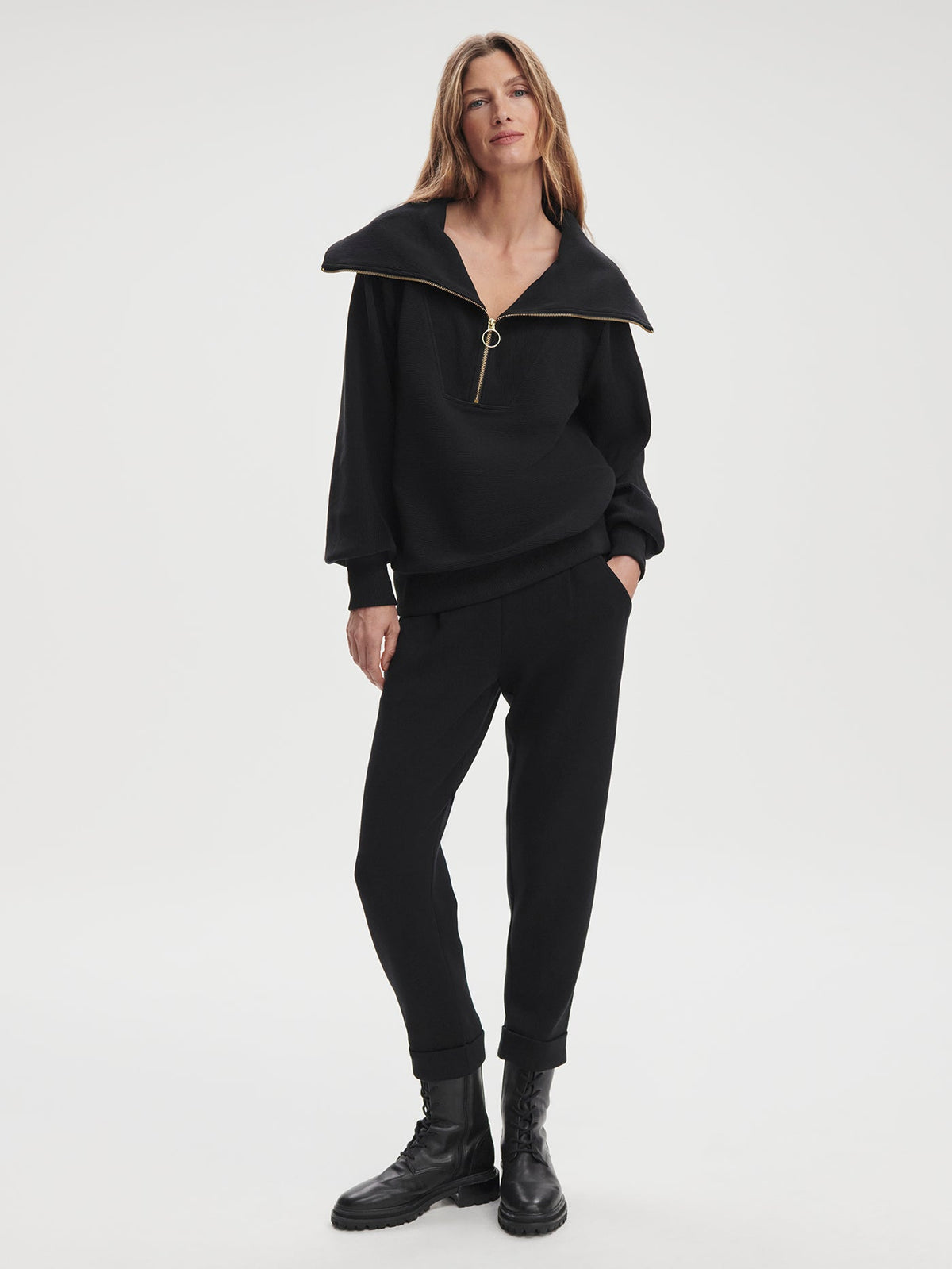 Varley Best Price - Vine Pullover | Ottoman Rib Half-Zip Pullover