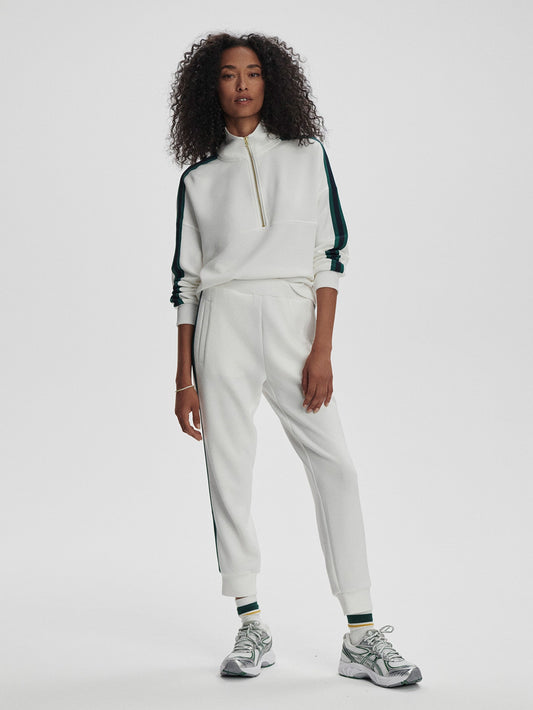 Varley New - The Slim Stripe Cuff Pant 26