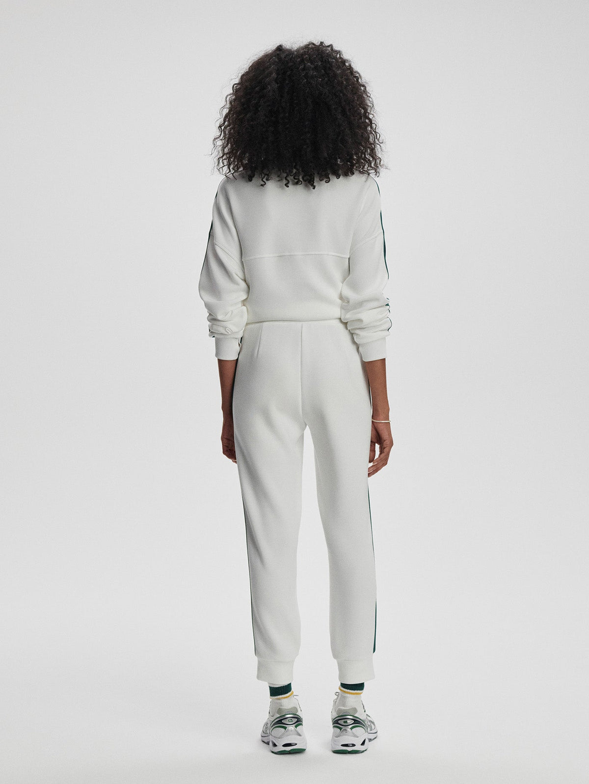 Varley New - The Slim Stripe Cuff Pant 26