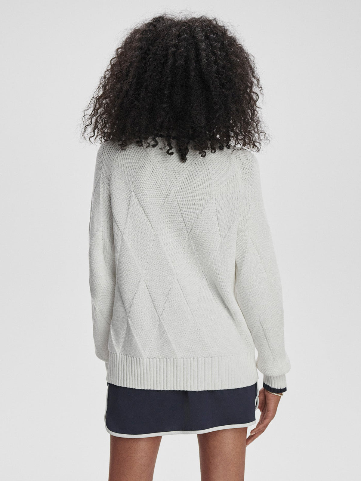 Varley Latest - Ray Diamond V-Neck Knit