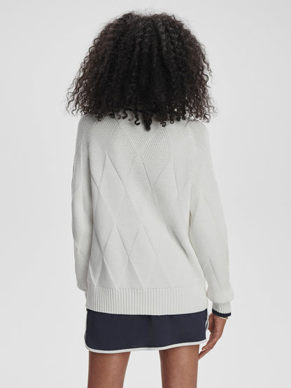 Varley Latest - Ray Diamond V-Neck Knit