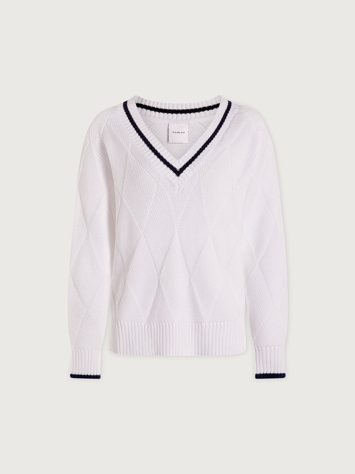 Varley Latest - Ray Diamond V-Neck Knit