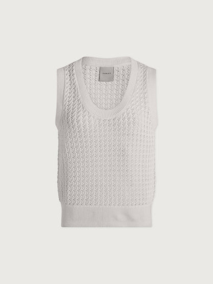 Varley Classic - Ferns Open Knit Tank