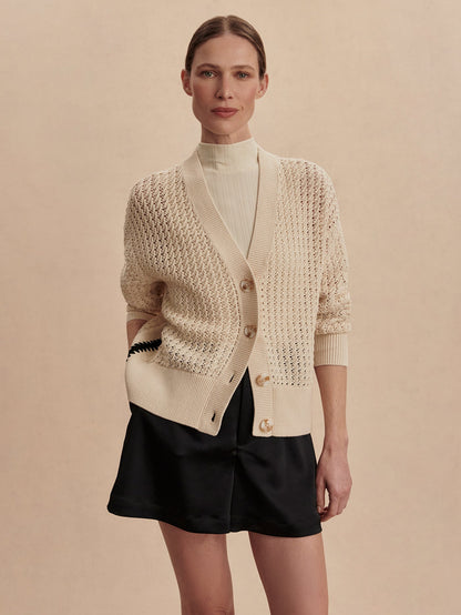 Varley Classic - Astell Relaxed Knit Cardigan