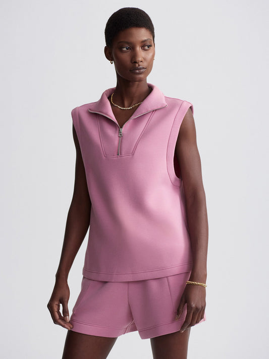 Varley Best Price - Magnolia Half-Zip Tank | VARLEY US
