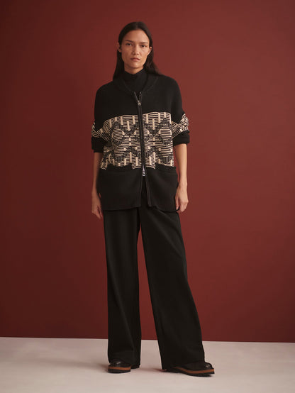 Varley Quality - Linnea Fairisle Knit Jacket