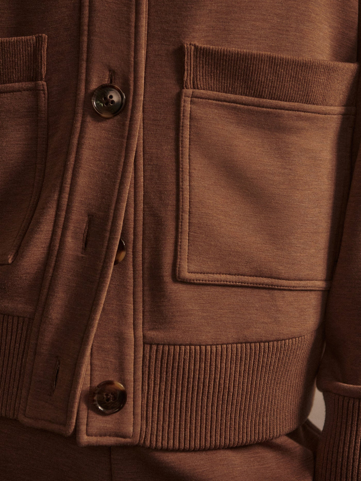 Varley Signature - Sabrina Button Through Sweat