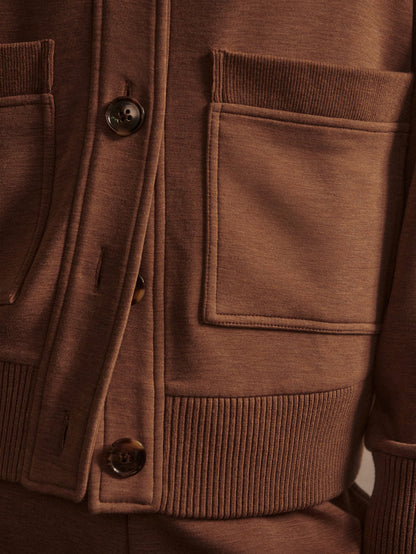 Varley Signature - Sabrina Button Through Sweat