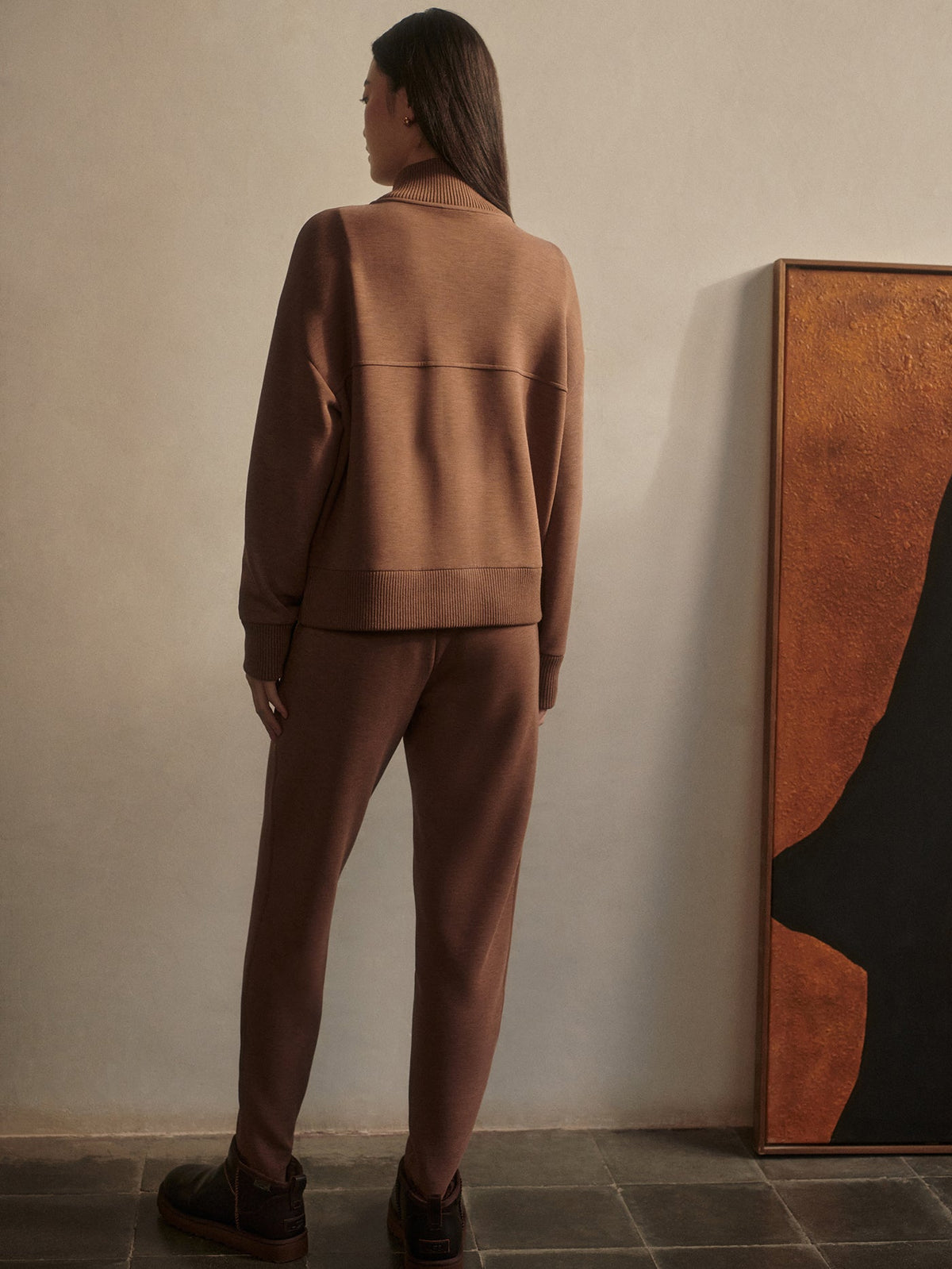 Varley Signature - Sabrina Button Through Sweat