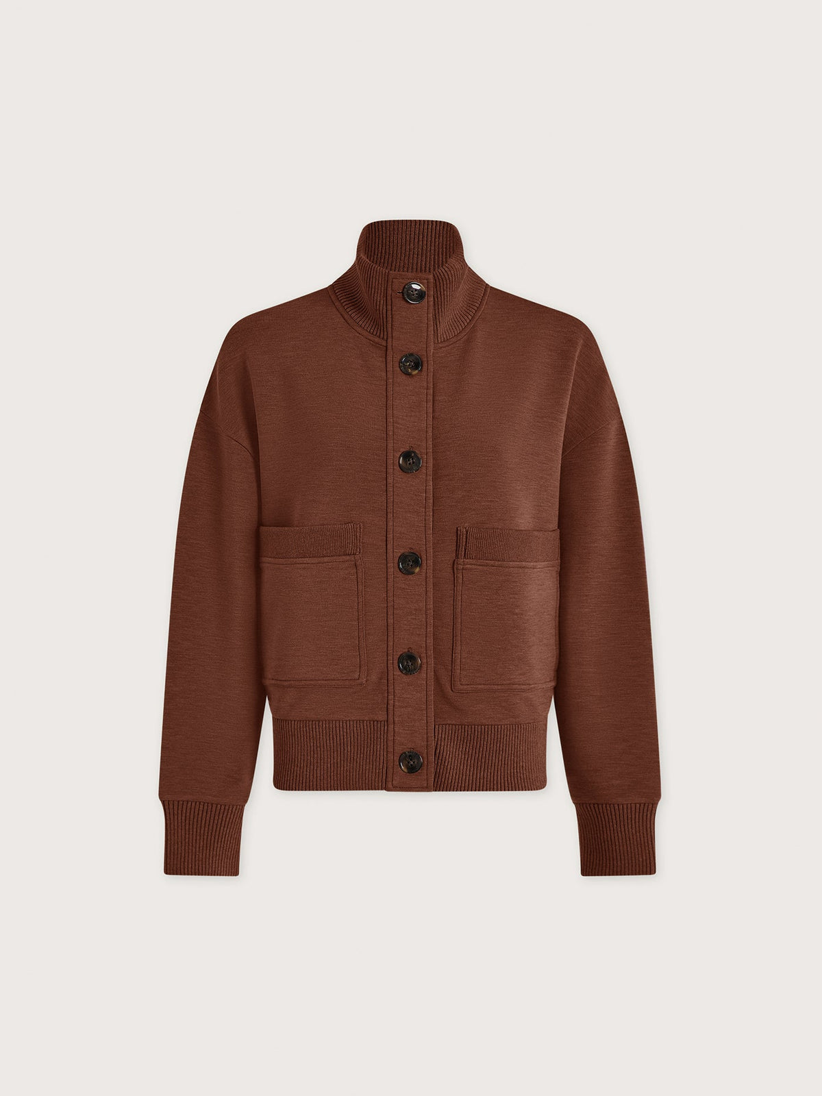 Varley Signature - Sabrina Button Through Sweat