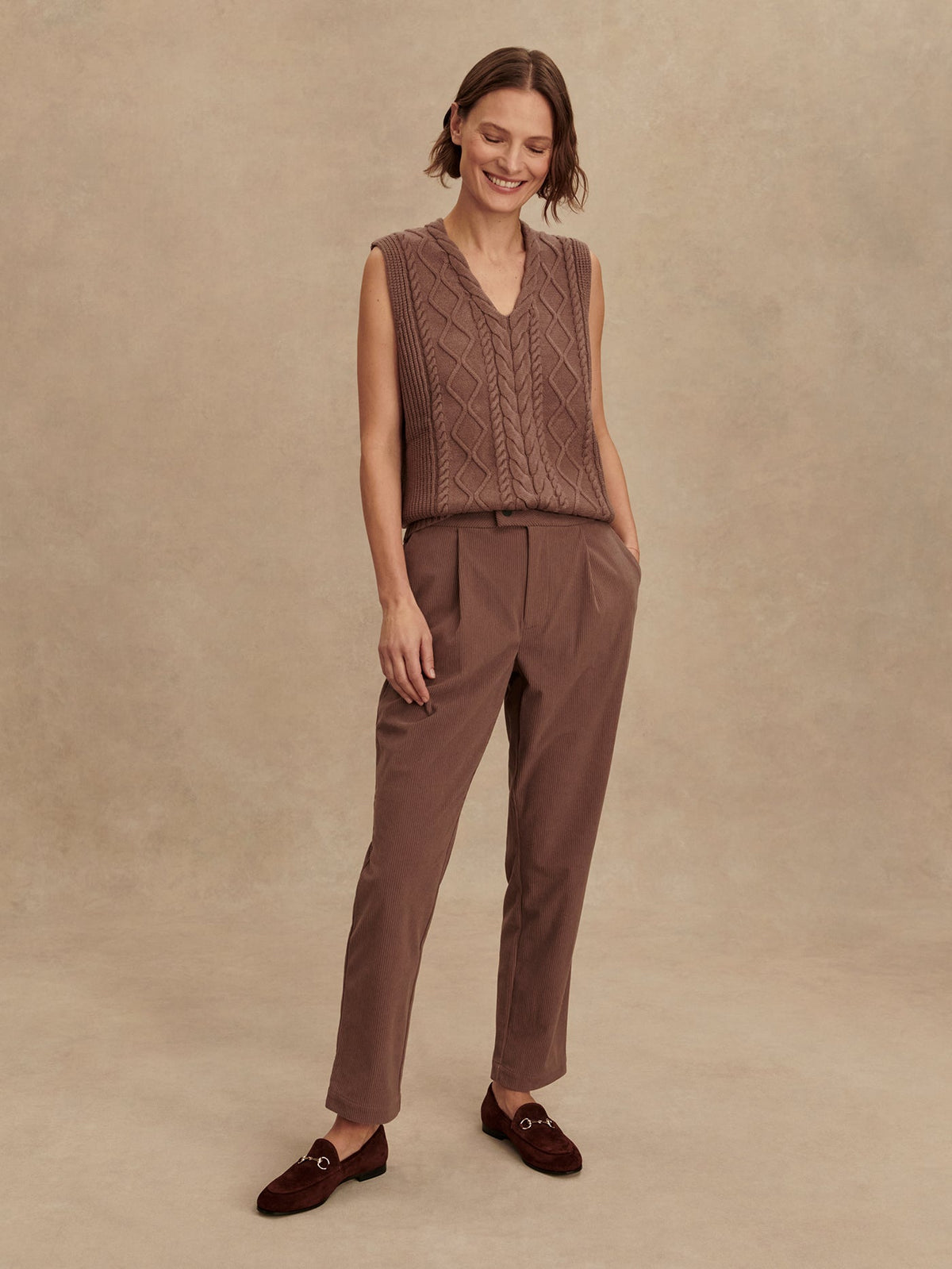 Varley Best Price - Kay Cable Knit Vest
