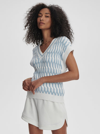 Varley Premium - Alfie Cable Knit Vest