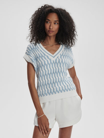 Varley Premium - Alfie Cable Knit Vest