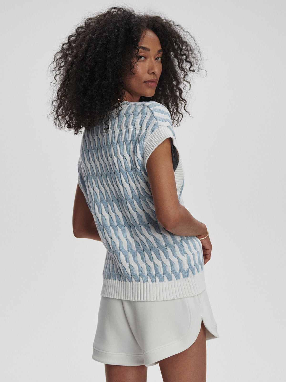 Varley Premium - Alfie Cable Knit Vest