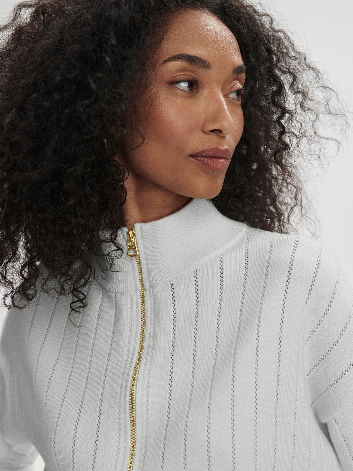 Varley Exclusive - Aliyah Half Zip Knit