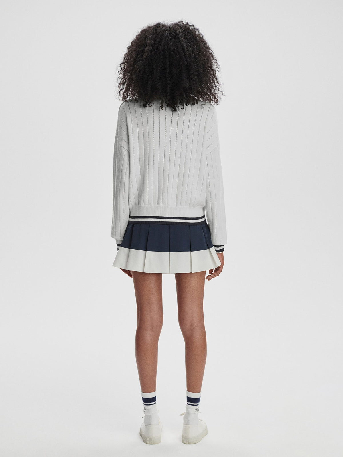Varley Exclusive - Aliyah Half Zip Knit