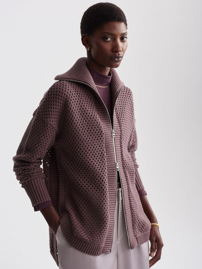Varley Discount - Finn Longline Knit Jacket | VARLEY US