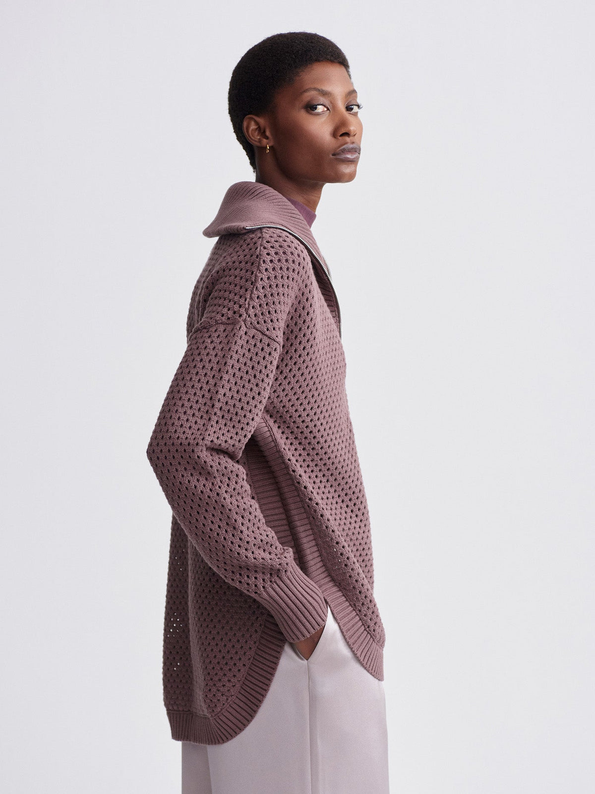 Varley Discount - Finn Longline Knit Jacket | VARLEY US