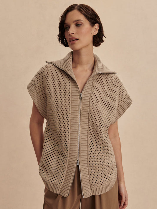 Varley Customer Favorite - Gianna Zip Through Vest