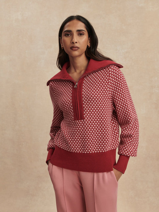 Varley Latest - Lloyd Stitch Knit Sweater