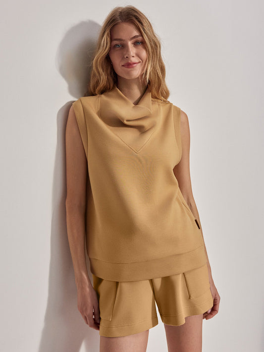 Varley Recommended - Ellen Cowl Neck Tank | VARLEY US
