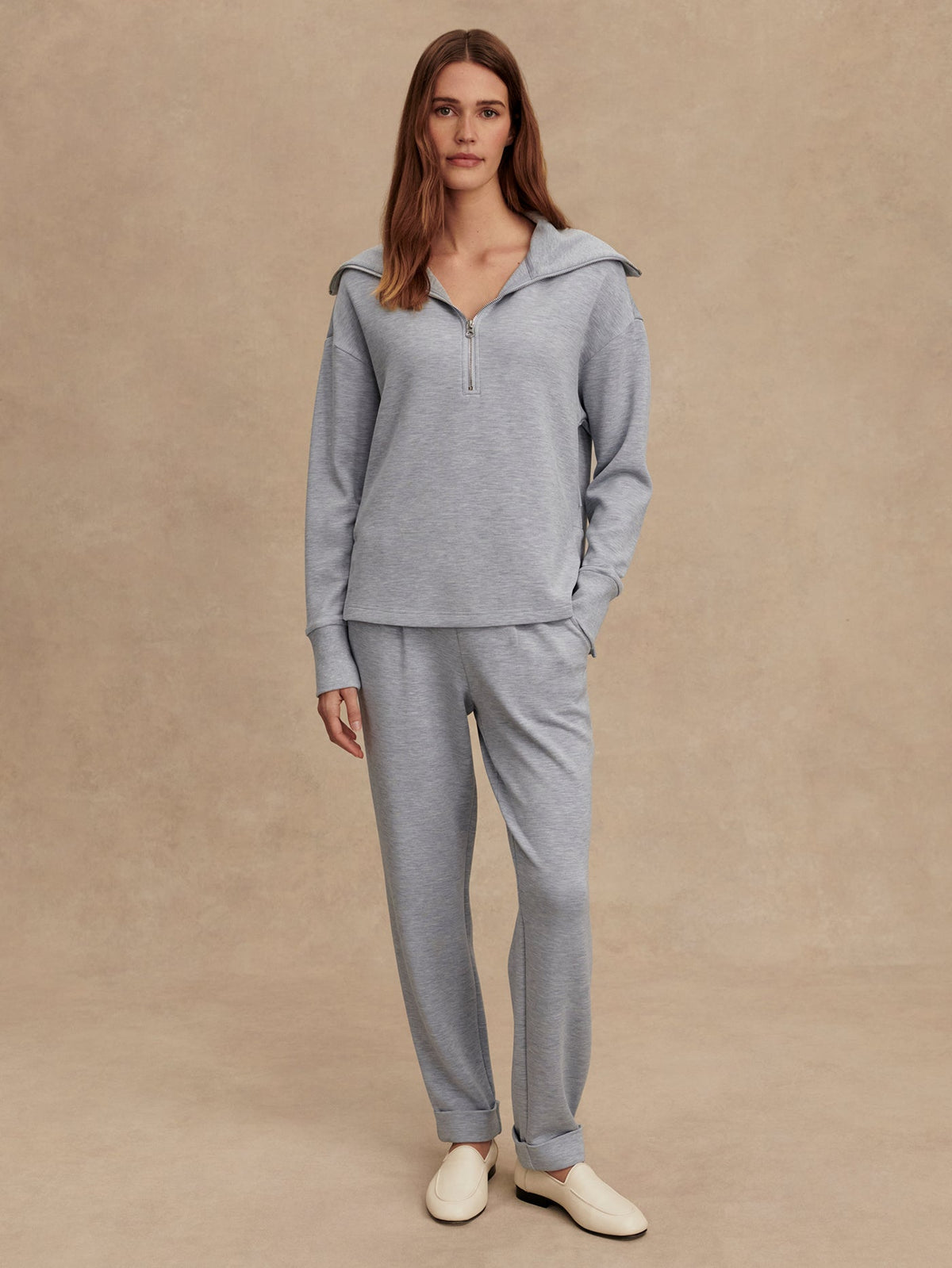 Varley Top Pick - Larson Half Zip Sweat