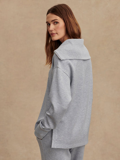 Varley Top Pick - Larson Half Zip Sweat