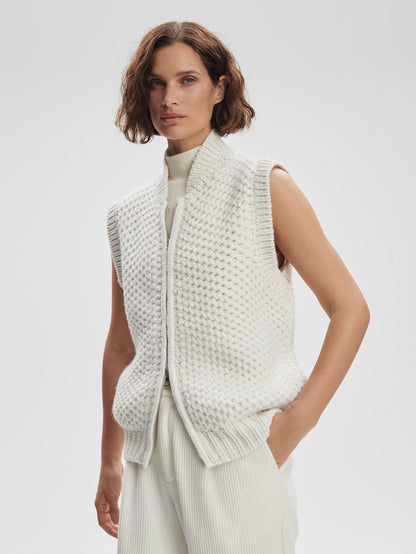 Varley Quality - Seraphina Sleeveless Zip Knit