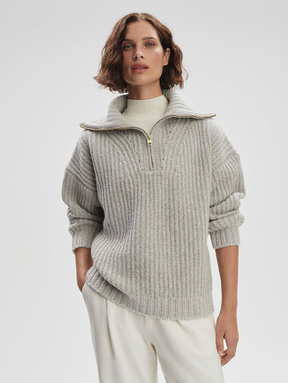 Varley Value - Flora Half Zip Soft Sweater