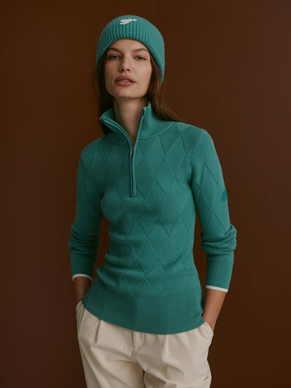 Varley Recommended - Lawson Half Zip Knit