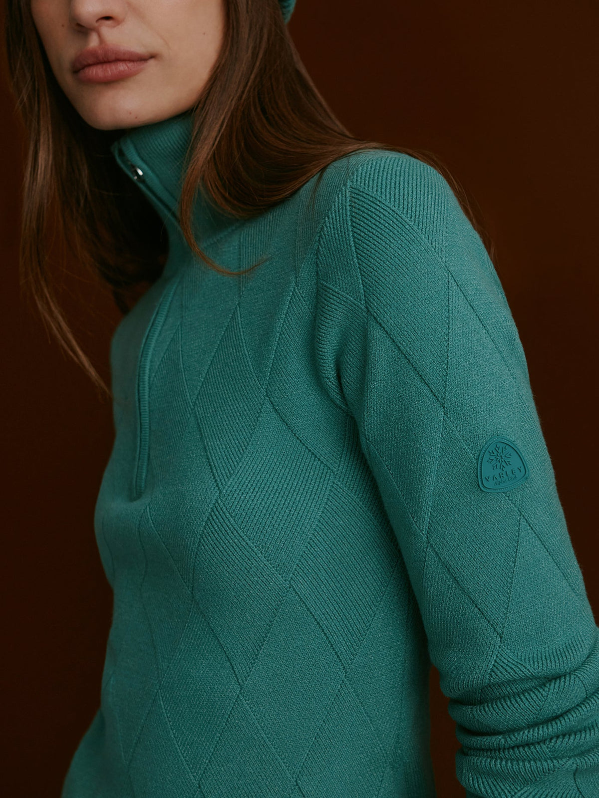 Varley Recommended - Lawson Half Zip Knit
