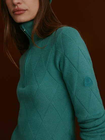 Varley Recommended - Lawson Half Zip Knit