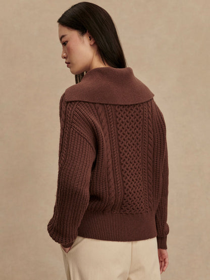 Varley Hot Sale - Camello Cable Half Zip 2.0
