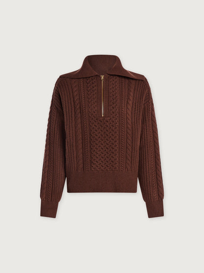 Varley Hot Sale - Camello Cable Half Zip 2.0