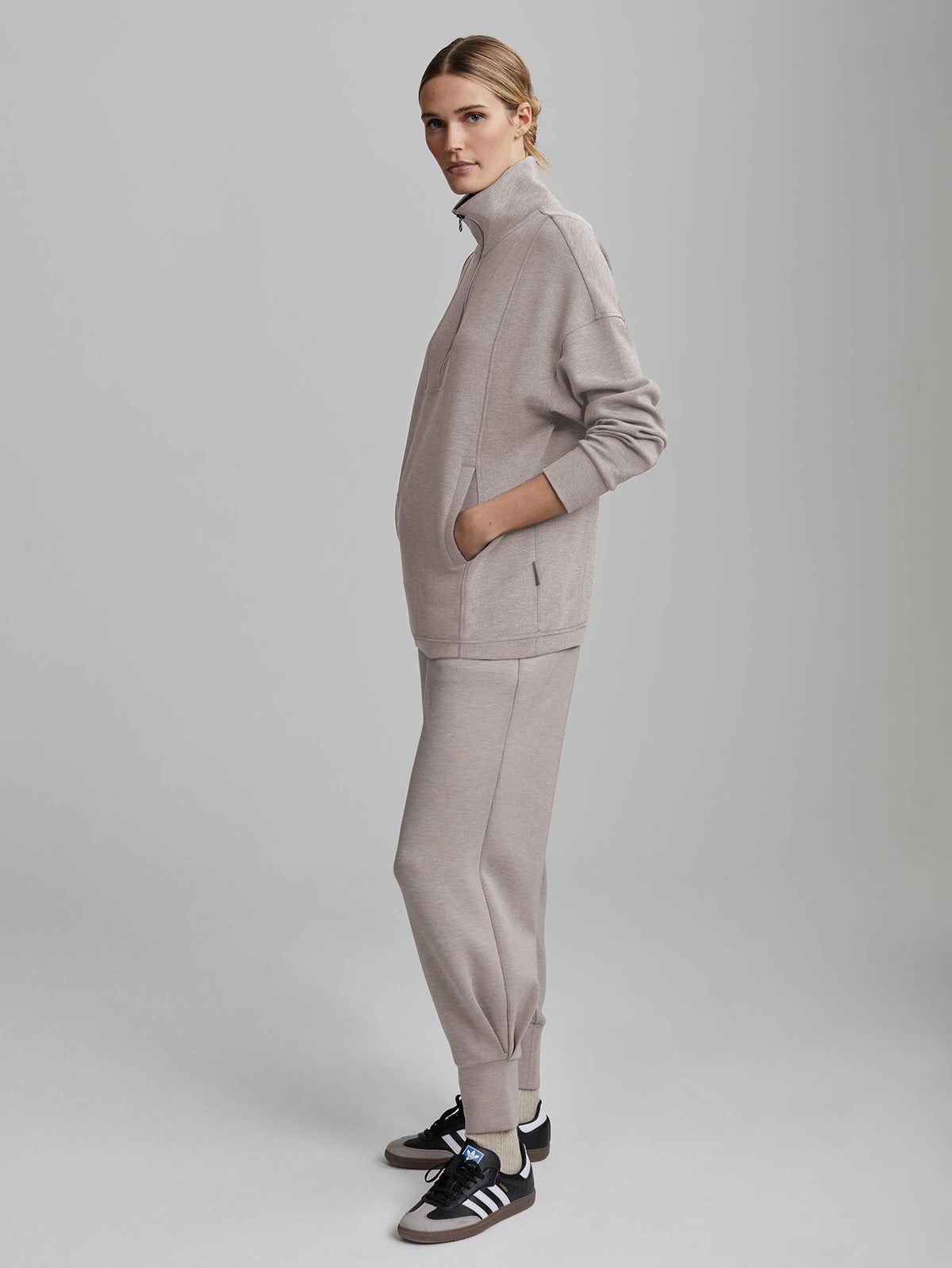 Varley Signature - Naya Half Zip Sweat | VARLEY US