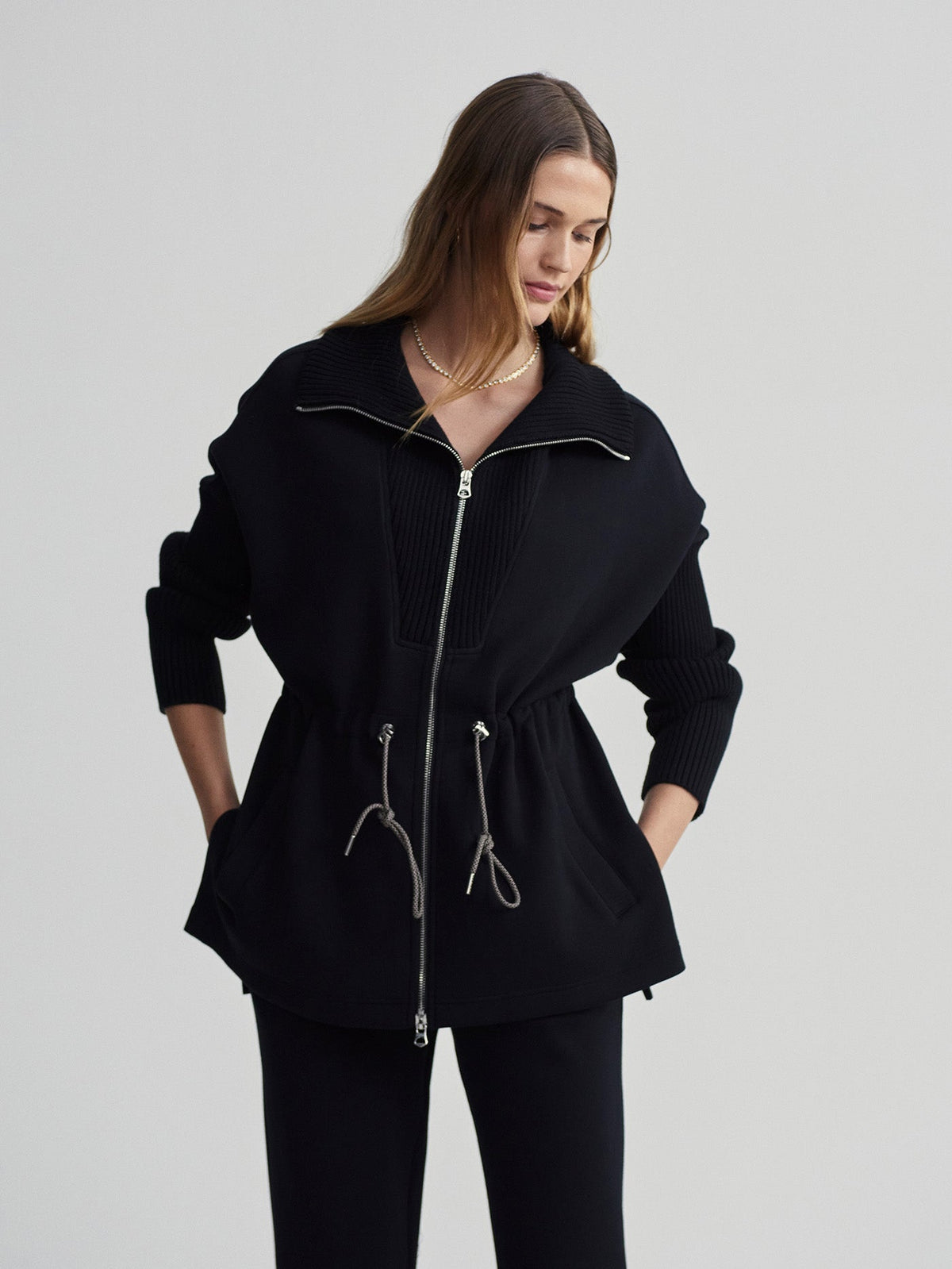 Varley Best Seller - Palen Longline Zip Through
