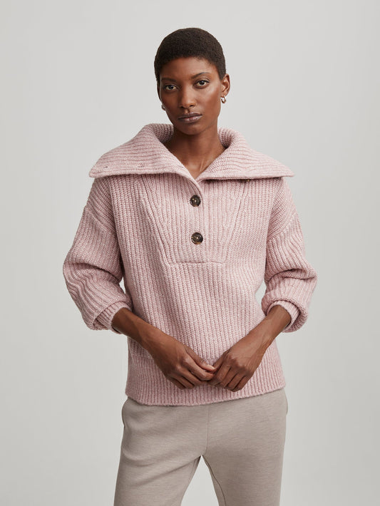 Varley Deals - Peverel Button Placket Knit | VARLEY US