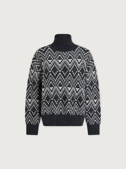 Varley Best Price - Ida Relaxed Fairisle Rollneck Knit