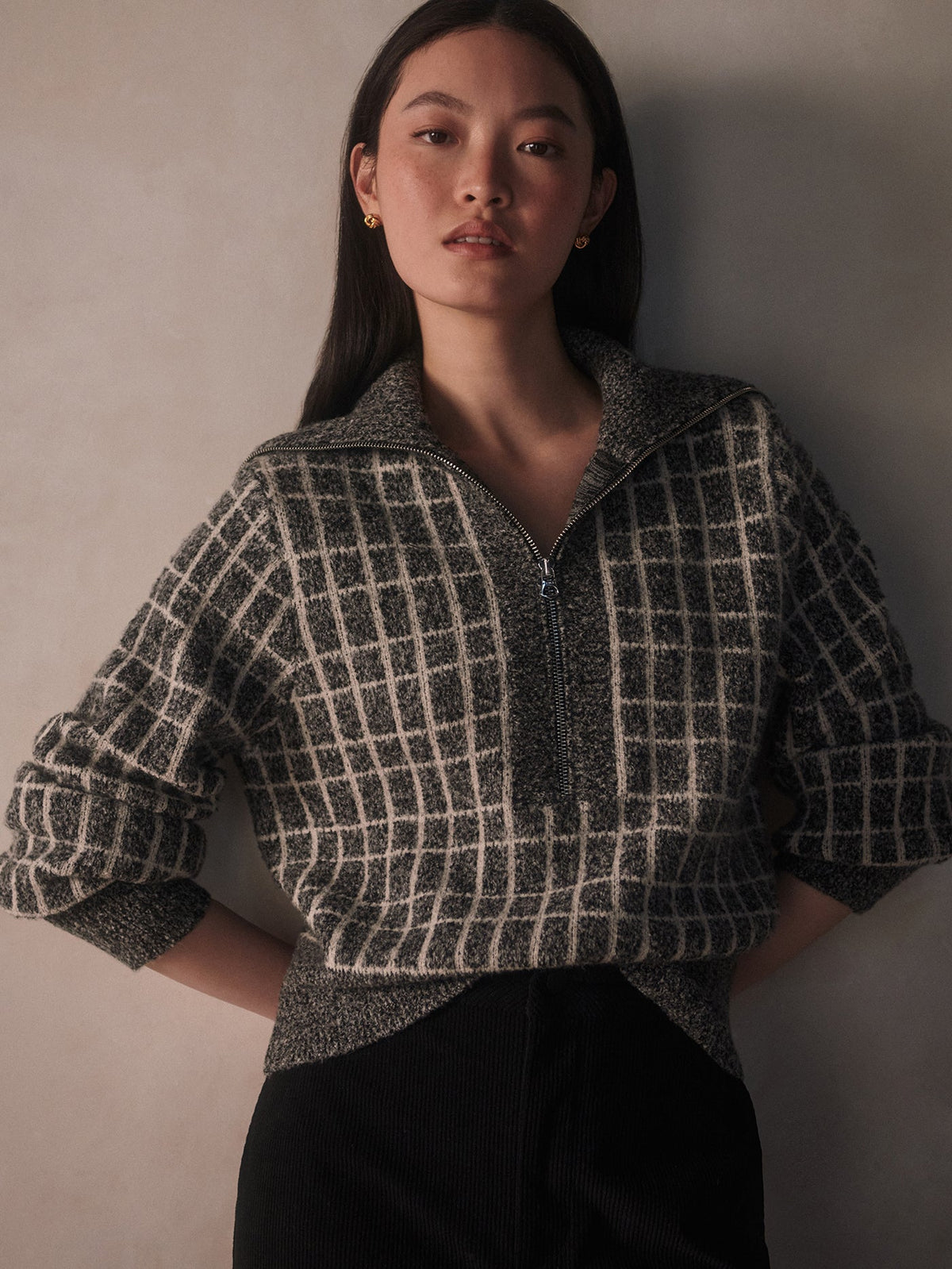Varley Essential - Furley Half Zip Knit