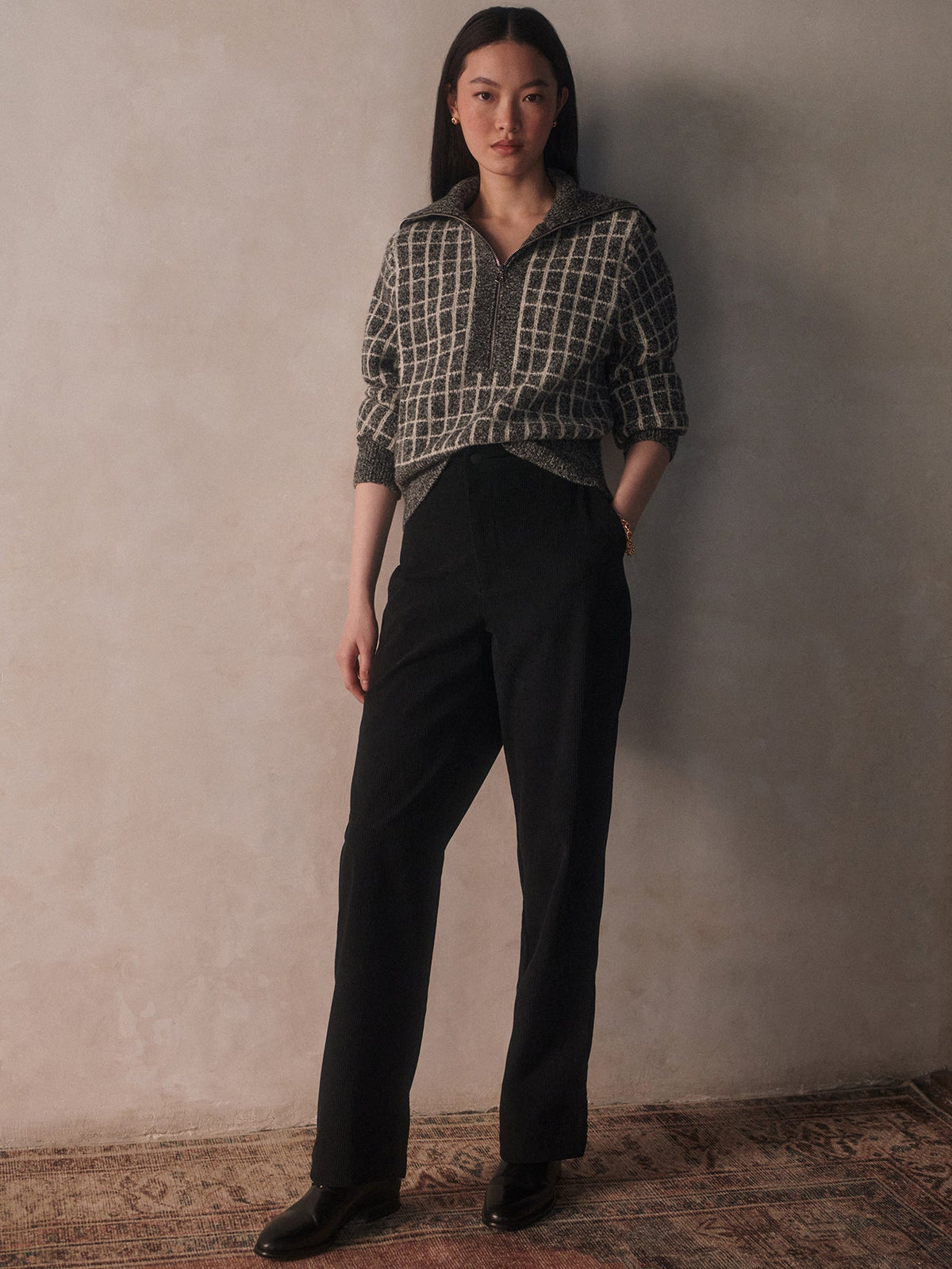 Varley Essential - Furley Half Zip Knit