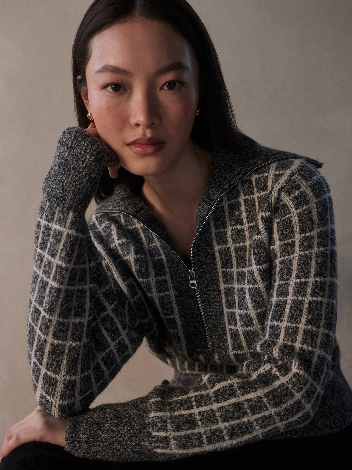 Varley Essential - Furley Half Zip Knit