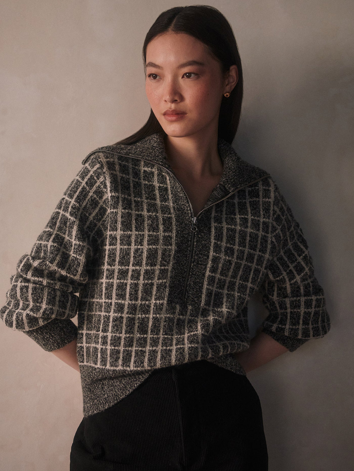 Varley Essential - Furley Half Zip Knit