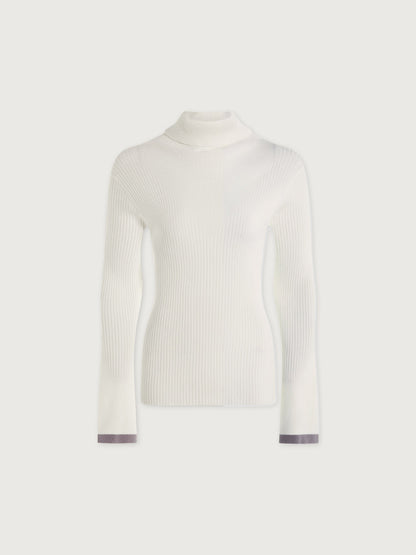 Varley Great Value - Ravena Rib Knit High Neck Top